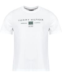 Tommy Hilfiger - T Shirt Brand Love Mono Stack Tee - Lyst