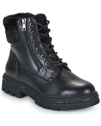 Tom Tailor - Mid Boots Frangia - Lyst
