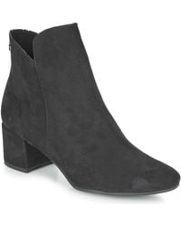 Tamaris Cika Low Ankle Boots - Black