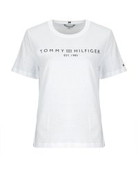Tommy Hilfiger - T Shirt Reg Corp Logo C-nk Ss - Lyst