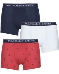 Polo Ralph Lauren - Boxer Shorts Clssic Trunk-3 Pack-trunk - Lyst