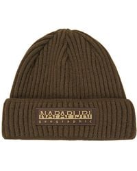Napapijri - Beanie F-vispa Demitasse Wt3 - Lyst