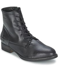 Redskins Sotto Women's Mid Boots In Black