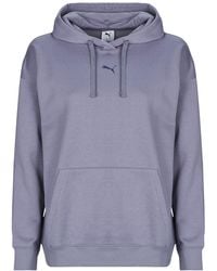 PUMA - Hoodies Ess Cat Logo Relaxed Hoodie Fl - Lyst