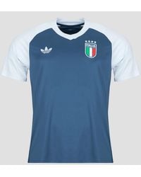 adidas - T Shirt Preshirt Away Italy Football Jersey - Lyst