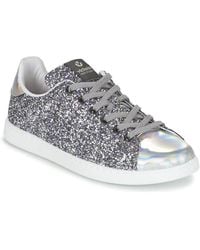 Victoria - Deportivo Basket Glitter Shoes (trainers) - Lyst