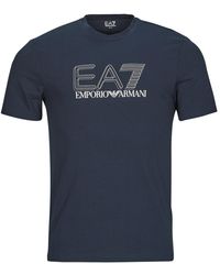 EA7 - T Shirt Train Visibility M Tee - Lyst