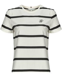 Tommy Hilfiger - T Shirt Th Script Reg C-nk Ss Tee - Lyst