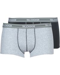 Sloggi Men Start X 2 Boxer Shorts - Black