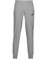PUMA - Ess Logo Pant Cat Fl Cl Tracksuit Bottoms - Lyst