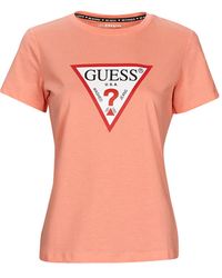 Guess - Ss Cn Original Tee T Shirt - Lyst