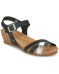 Casual Attitude - Heeled Sandals Oya - Lyst