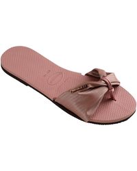 Havaianas - Mules / Casual Shoes You St Tropez Shine Classic - Lyst
