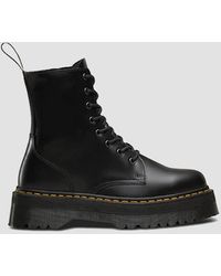 Dr. Martens Lace Nyberg Core Bex (black Aunt Sally/white Smooth/burnt Red  Smooth/black Smooth) Boots | Lyst