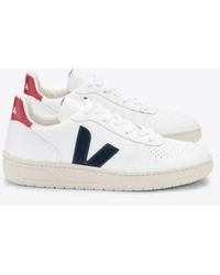 Veja White Nautico Pekin Volley Canvas Trainers for Men | Lyst