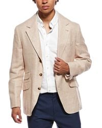 Brunello Cucinelli - Linen & Wool-Blend Blazer - Lyst