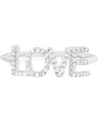 Forever Creations USA Inc. - Signature Collection 14K 0.15 Ct. Tw. Diamond Love Ring - Lyst