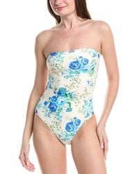 VYB - Robbie Bandeau Ruched Back One-Piece - Lyst