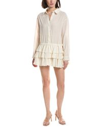 HL Affair - Long Sleeve Mini Dress - Lyst