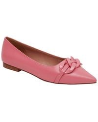 Linea Paolo - Nora Leather Flat - Lyst