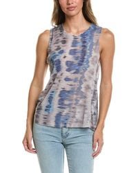 Autumn Cashmere - Distressed Printed Top - Lyst