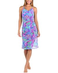 Sunshine 79 - Swirltopia Halter Midi Dress - Lyst