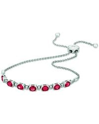 Le Vian - Le Vian 14k 2.85 Ct. Tw. Diamond & Ruby Bolo Bracelet - Lyst