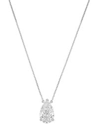 Diana M. Jewels - Diana M. 14K 6.00 Ct. Tw. Lab-Grown Diamond Pendant Necklace - Lyst
