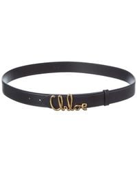 Chloé - The Iconic Leather Belt - Lyst