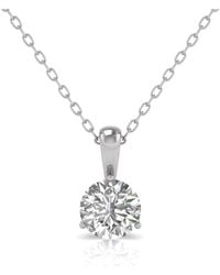 Diana M. Jewels - Diana M. 14K 10.00 Ct. Tw. Lab-Grown Diamond Pendant Necklace - Lyst