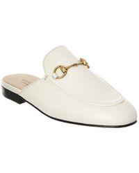 Gucci - Princetown Leather Backless Loafer - Lyst
