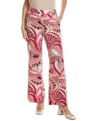 tyler boe - Tess Tucci Knit Print Pant - Lyst