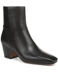 Franco Sarto - L-Saydie Leather Bootie - Lyst
