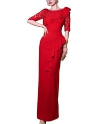 BURRYCO - Solid Maxi Dress - Lyst