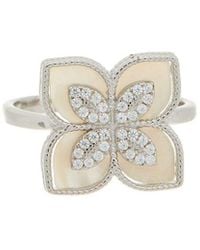 Meshmerise - 18K Over Cz Ring - Lyst