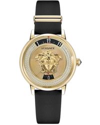 Versace - Medusa Icon Diamond Watch - Lyst