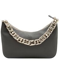 Christian Louboutin - Leather Loubila Large Chain Shoulder Bag (Authentic Pre-Loved) - Lyst