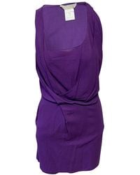 Chloé - Sleeveless Draped Dress, Size Fr, 34 (authentic Pre-loved) - Lyst