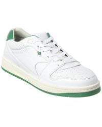 Reiss - Astor-Low Top Trainer Leather Shoe - Lyst