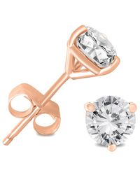 Diamond Select Cuts - 14k 3.00 Ct. Tw. Diamond Studs - Lyst