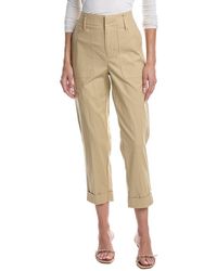 Vince - Linen-Blend Utility Pant - Lyst
