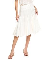 7021 - Midi Skirt - Lyst