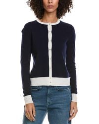 InCashmere - Button Front Cashmere Cardigan - Lyst