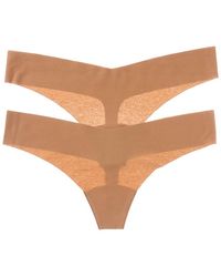 Commando - Commando Set Of 2 Thong Panty - Lyst