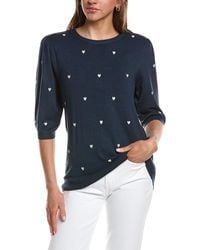 Ichi - Diane Short Sleeve Top - Lyst