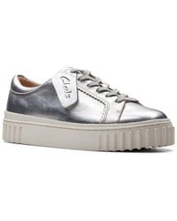 Clarks - Mayhill Walk Leather Sneaker - Lyst