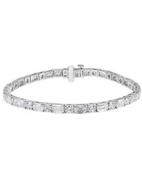 Lab Grown Diamonds - 14K 11.50 Ct. Tw. Lab-Grown Diamond Fashion Bracelet - Lyst