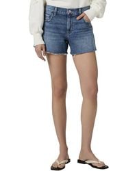 PAIGE - Dylan Raw Hem Dancing Queen Short - Lyst