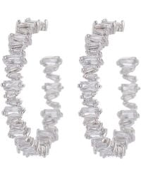 Eye Candy LA - Luxe Collection Cz Cindy Loop Earrings - Lyst