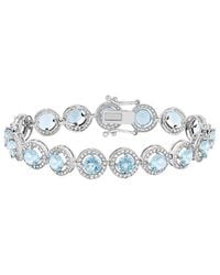 Gemstones - 16.07 Ct. Tw. Topaz Tennis Bracelet - Lyst